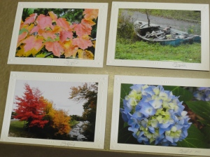 While painting at Somesville, I took some time to make some photo cards for the church sale the next day.  These are just a few of them.